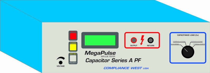 Surge Tester Capacitor series A PF. Designed to test capacitors 0uF to 0.027uF.
