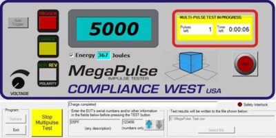 MegaPulse P/PF TestMinder Software